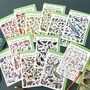 Wildlife Of Britain Greeting Cards Pack Volume Six, thumbnail 1 of 9