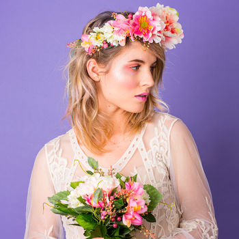 Maurelle Peony And Daisy Crown, 3 of 8