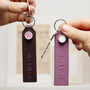 Mrs And Mrs Leather Key Fob Gift Set, thumbnail 1 of 8