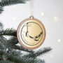Personalised Family Christmas Bauble, thumbnail 1 of 4