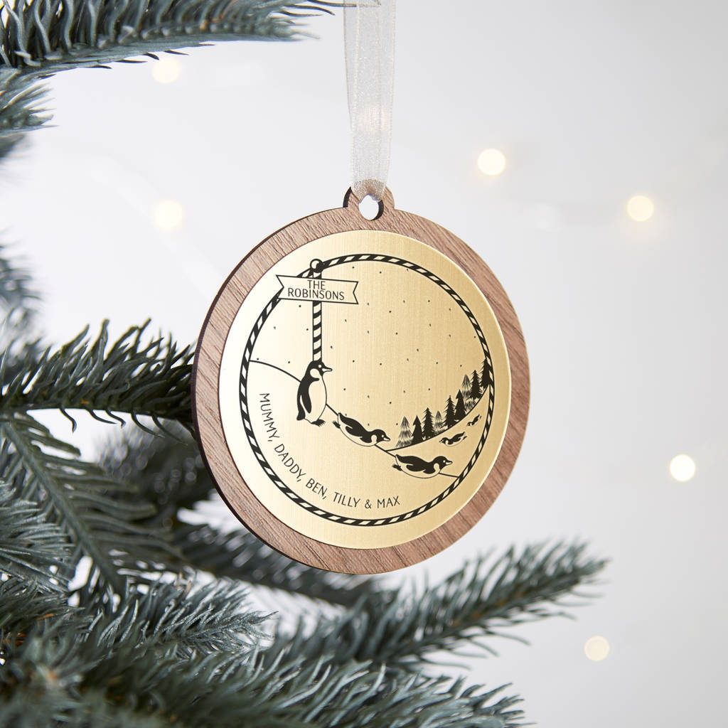 Personalised Family Christmas Bauble, 1 of 4