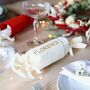 Personalised Reusable Fabric Christmas Cracker Set Of Four, thumbnail 3 of 6