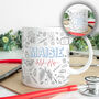 Number One Doctor Doodles Ceramic Mug, thumbnail 1 of 5