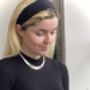 Sterling Silver Choker Necklace With Open Back, thumbnail 2 of 11