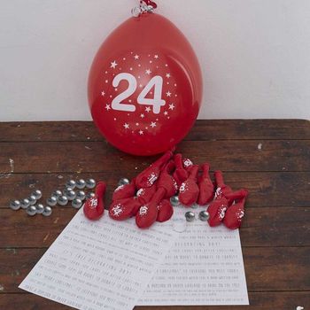 Balloon Advent Calendar And Activity Kit, 4 of 5