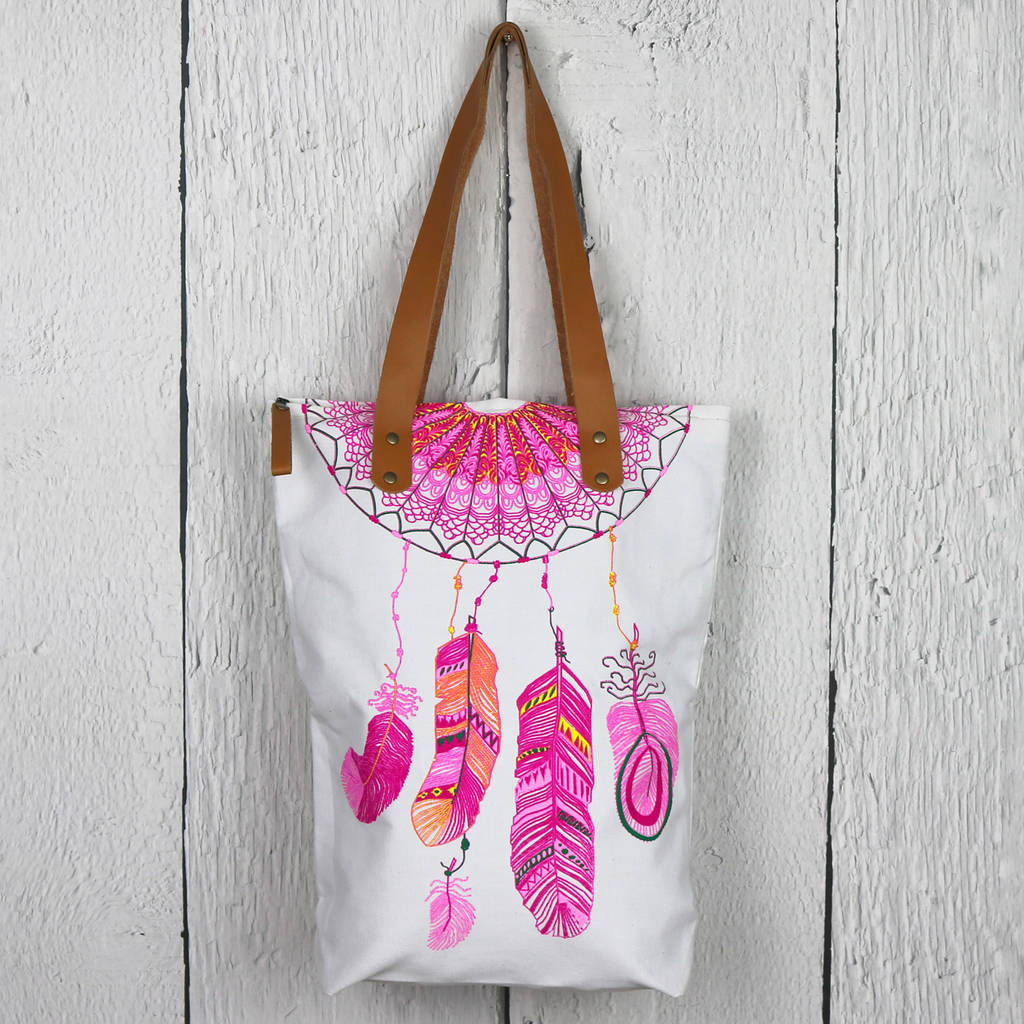 neon print shoulder bag by hayley & co | notonthehighstreet.com