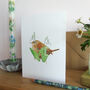 Wren And Snowdrops Greetings Card, thumbnail 5 of 6