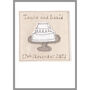 Personalised Wedding Or Wedding Anniversary Card, thumbnail 3 of 12