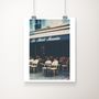 A Parisian Cafe Fine Art Photographic Print, thumbnail 1 of 5