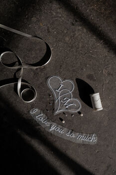 Personalise Your Veil Embroidered Appliqué, 4 of 5