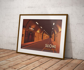 Se One Nightclub London Travel Poster Art Print, 5 of 8