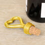His And Hers Anniversary Heart Bottle Stoppers, thumbnail 3 of 6