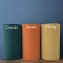 Luxury Velvet Cylinder Lampshades Various Colours, thumbnail 9 of 12