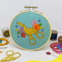 'Stork' Mini Embroidery Kit, thumbnail 3 of 3