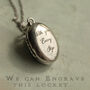925 Sterling Silver Oval Album Locket, thumbnail 4 of 9