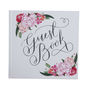 Boho Floral Design Wedding Guest Book, thumbnail 2 of 2