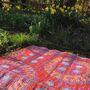 Boho Pink Out Door Rug, thumbnail 2 of 7