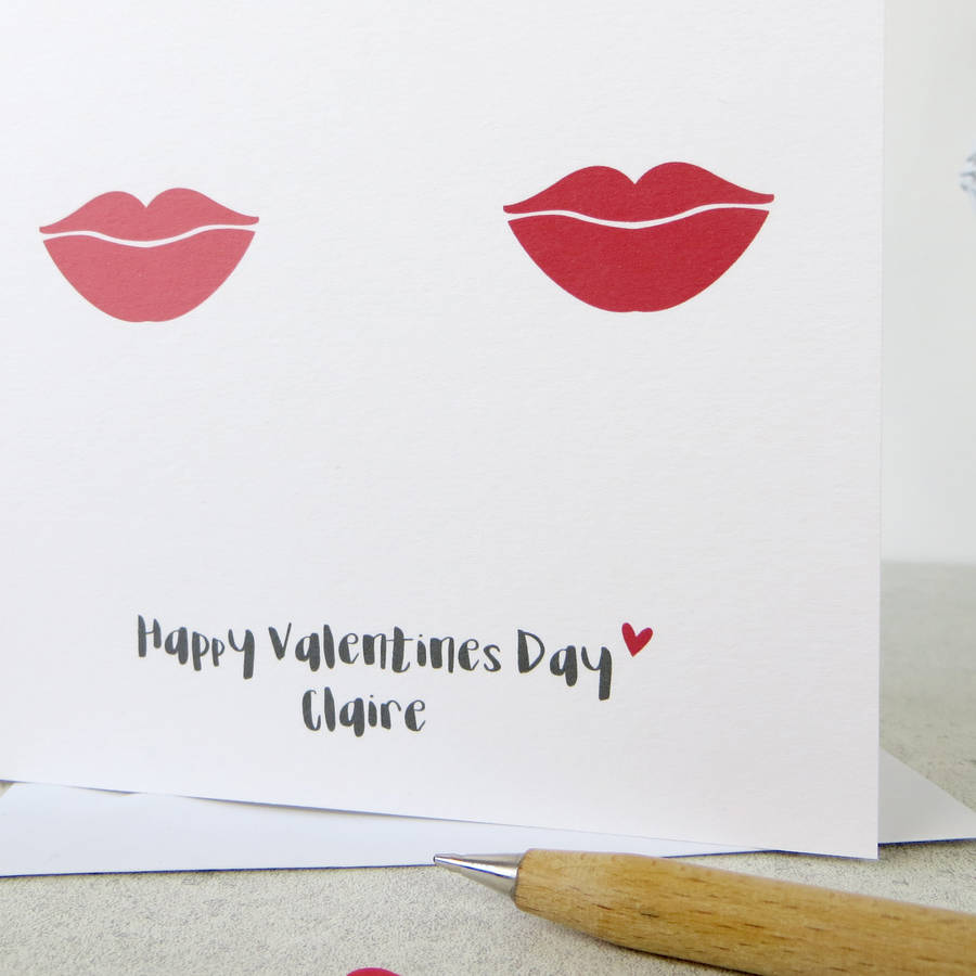 Personalised Lesbian Gay Valentine Card By Wink Design 
