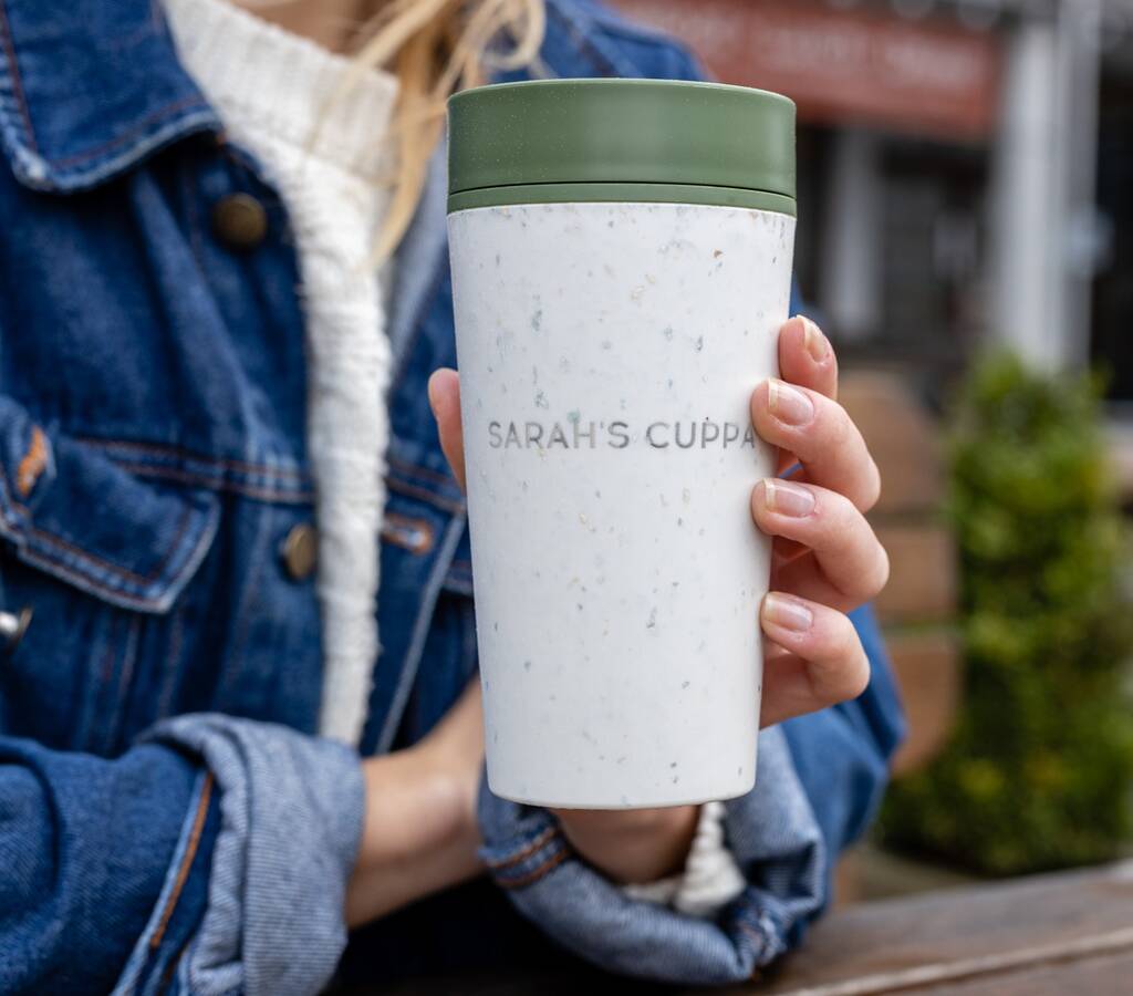 Image of Personalised Leakproof Ideal Gift Reusable Cup 12oz