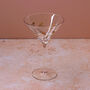 G Decor Set Of Four Wild Vine Hand Painted Martini Glasses Inspired By Nature, thumbnail 3 of 5