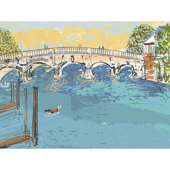 Henley Bridge Henley On Thames Print, 2 of 7