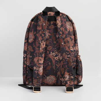 Deco Blooms Large Black Backpack, 3 of 8