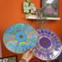 Wonderland Upcycled 12' Laser Disc Decor, thumbnail 4 of 8