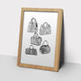 Designer Handbag Collection Poster, thumbnail 3 of 3