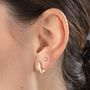 Opal Teeny Stud Earrings, thumbnail 1 of 7