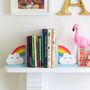 Rainbow And Cloud Children's Bookends, thumbnail 1 of 6