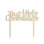 First Holy Communion Gold Acrylic Cake Topper, thumbnail 2 of 3
