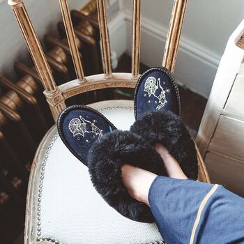 The Zodiac Collection | Sheepskin Slippers, 10 of 12
