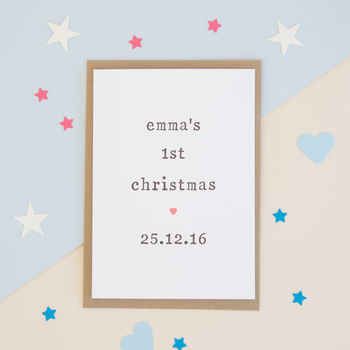'Baby's First Christmas' Gift Tag, 3 of 3