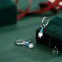 Sterling Silver Tiny Gnome Huggie Hoop Earrings, thumbnail 2 of 10