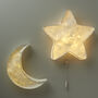 Star And Moon Shaped Lighting Set For Kids Rooms, thumbnail 3 of 6