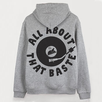 All About That Baste Men's Christmas Hoodie, 4 of 6