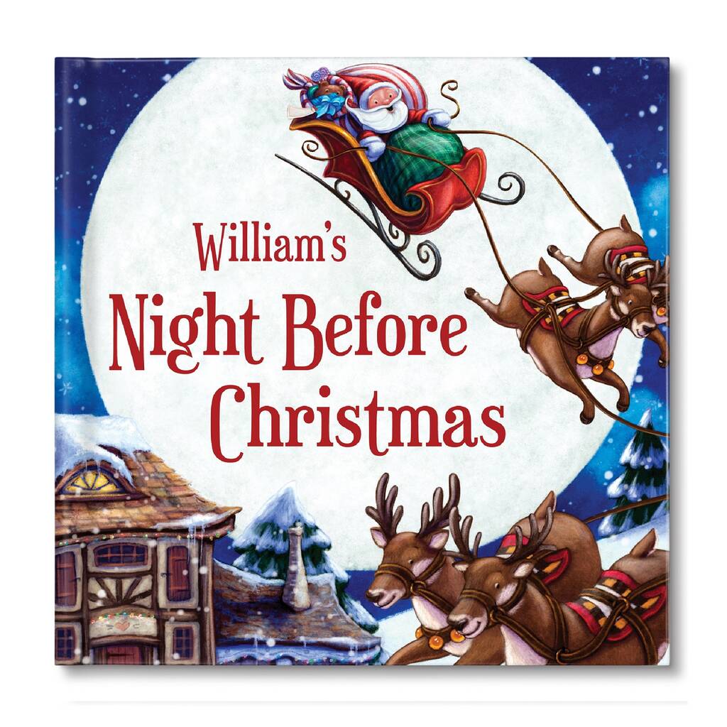 Personalised Children's Book, Night Before Christmas, 1 of 9