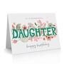'Wonderful Daughter' Birthday Card, thumbnail 1 of 2