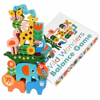 Stacking Wooden Animal Toys, 3 of 5
