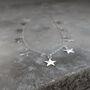 Sterling Silver Multi Star Necklace, thumbnail 5 of 9