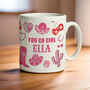 Personalised Cowgirl Mug, thumbnail 2 of 3