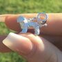 Shih Tzu Sterling Silver Jewellery Charm, thumbnail 1 of 8
