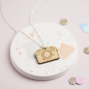Wooden Camera Necklace, 10 of 11