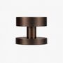 Brass Bronze Mortice Door Knobs With Gloss Insert, thumbnail 4 of 7