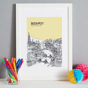 Personalised Budapest Print, 5 of 10