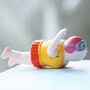 Wind Up Swimmer Bath Toy, thumbnail 1 of 6
