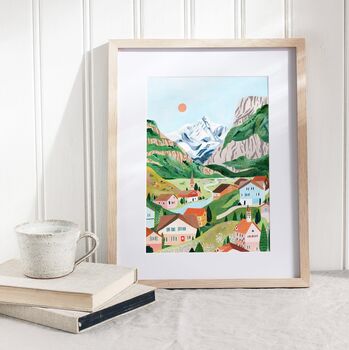 Grindelwald, Switzerland Travel Art Print, 3 of 7