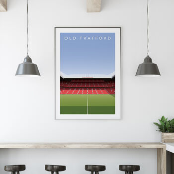 Manchester United Old Trafford Sir Alex Ferguson Poster, 4 of 8