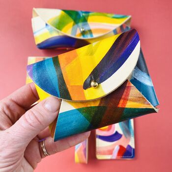 Hand Painted Card Purse, 2 of 9