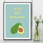 Let's Get Smashed Kitchen Print, thumbnail 2 of 3